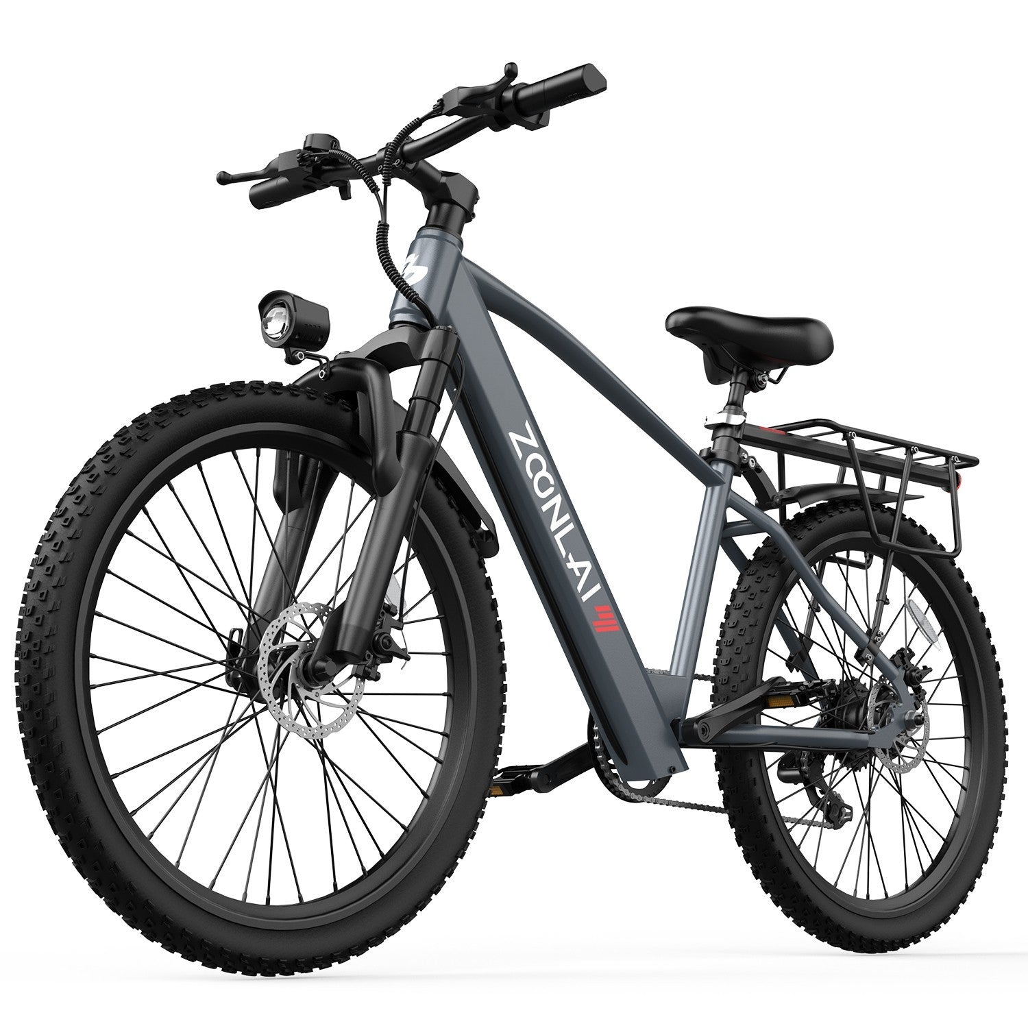 26in Electric Bike for Adult 500W 22MPH 40 Miles 7 Speed City Commuting E-bike